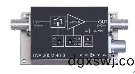 HVA係列帶寬電壓放(fang)大器(qi)